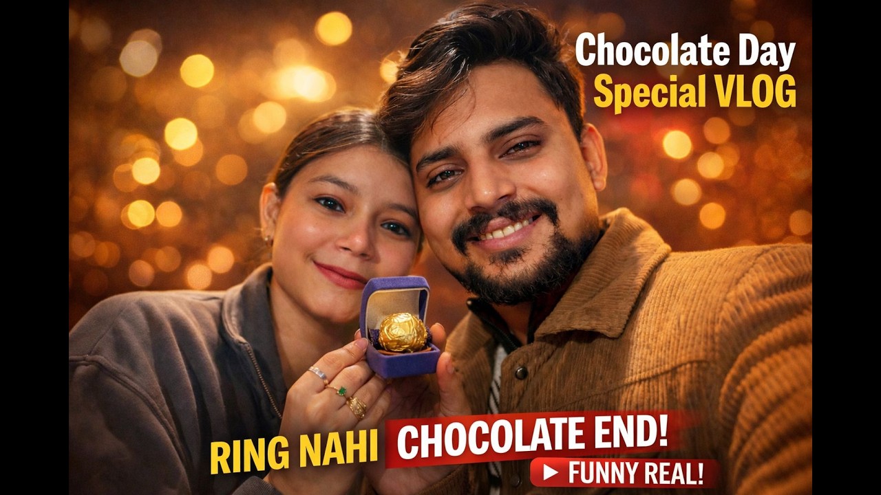Tabiyat Kharab Thi Isliye Chocolate Nahi Mili 😭 | Chocolate Day Vlog