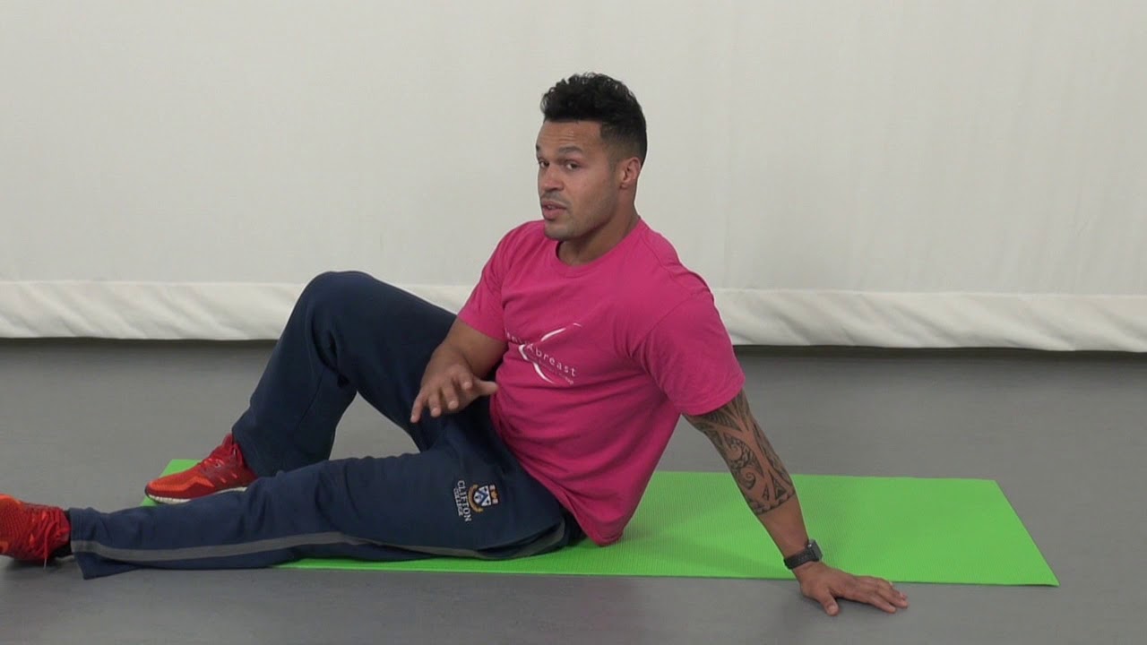 Abdominal exercises before DIEP surgery – Beginner option