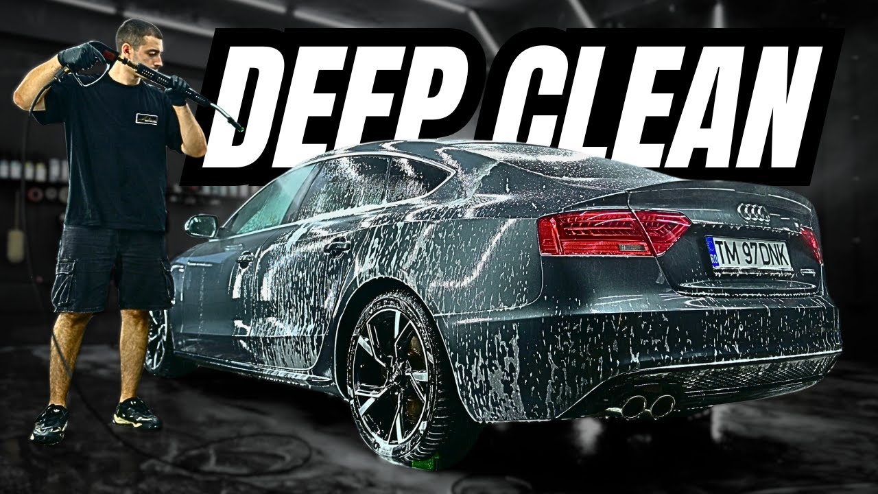 Audi A5 Interior Detailing & Foam Wash - Car Detailing