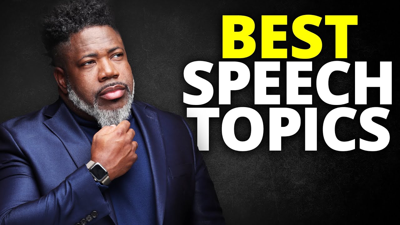 The BEST SPEECH TOPICS...that WILL get you BOOKED to speak..
