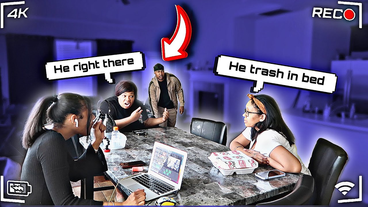 MY HUSBAND OVER HEARD ME TELLING MY FRIENDS HE TRASH IN BED.. (He was Crushed)