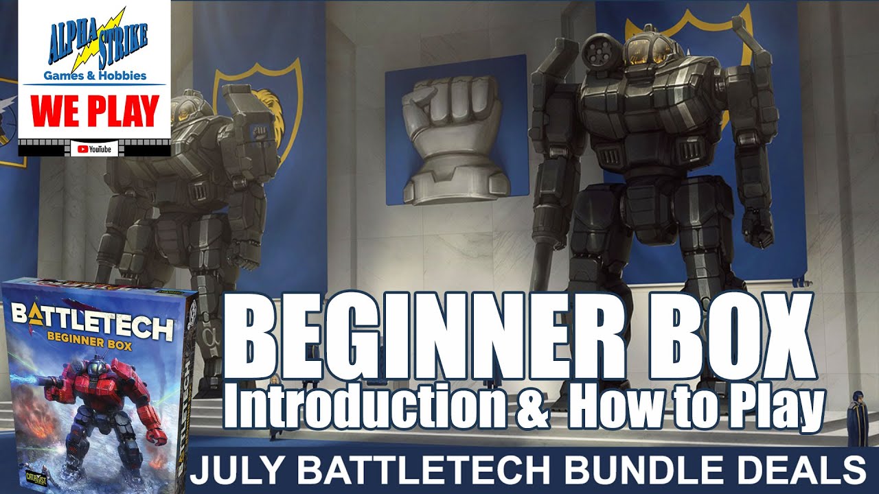 BattleTech Beginner Box Set Introduction and Tutorial Game