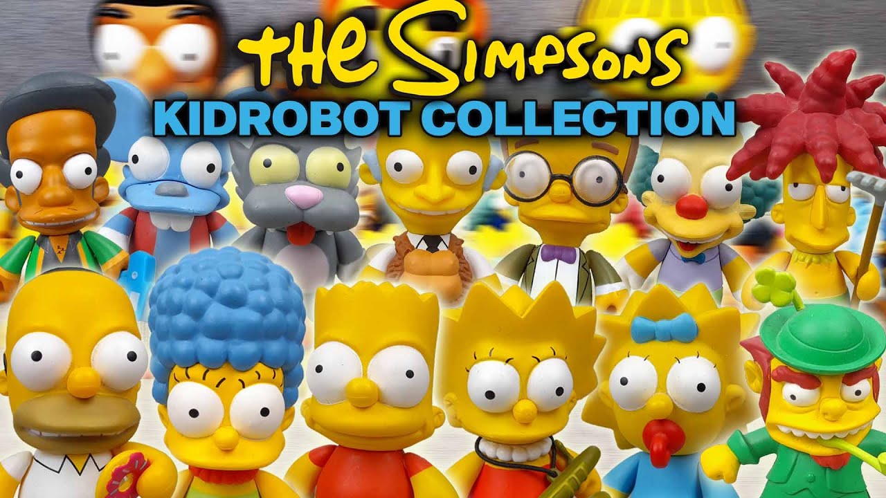 THE SIMPSONS KIDROBOT VINYL FIGURE COLLECTION