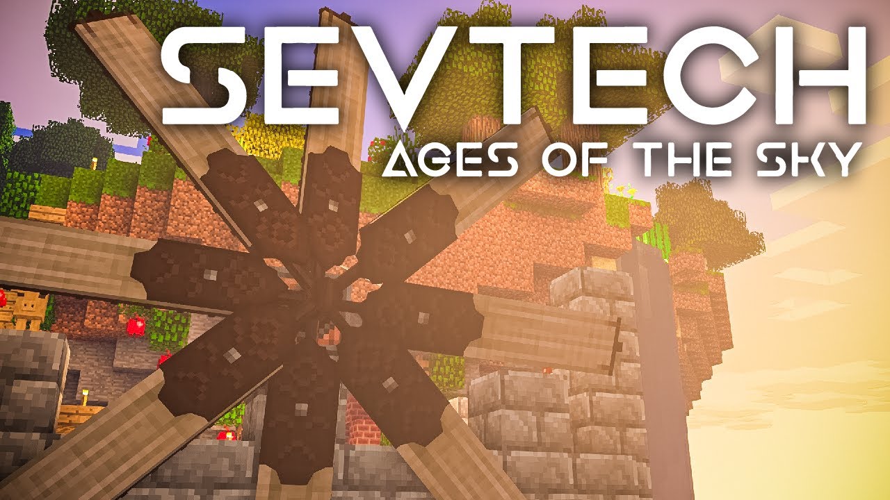 SevTech: Ages of the Sky Ep. 19 Power that BLOWS