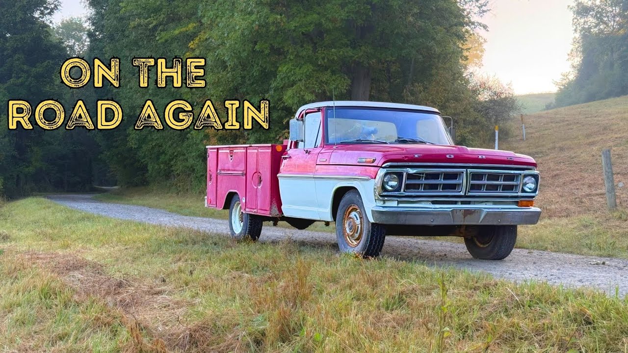1971 Ford F250: Back on the Road After 30 Years!!
