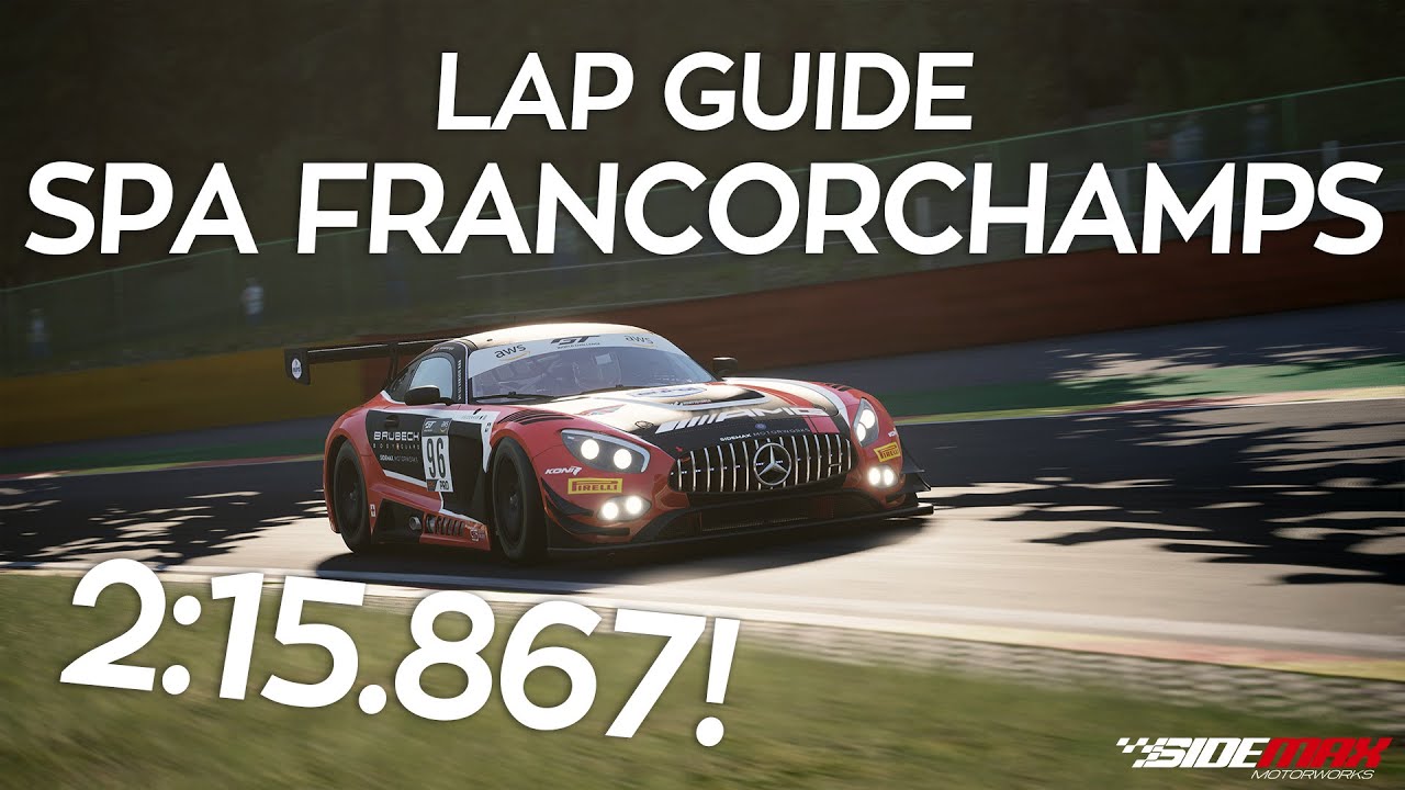 [4K] Spa Detailed Lap Guide | Mercedes AMG GT3 | Assetto Corsa Competizione