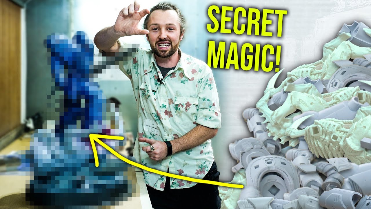 Painting the greatest Warhammer model EVER with Wētā Workshop