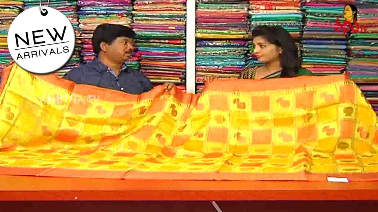 Checks and Different Colors Linen Silk Saree || New Arrivals || Vanitha TV