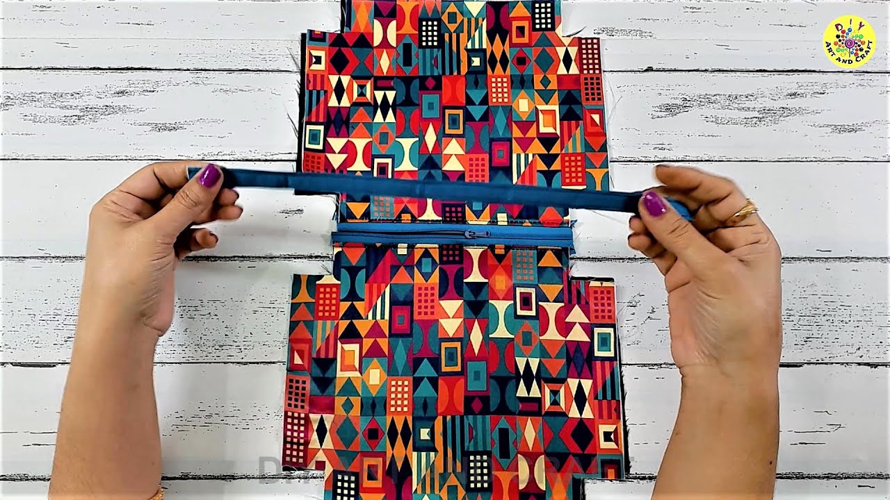 Make This Beautiful Box Pouch At Home For Multipurpose Use