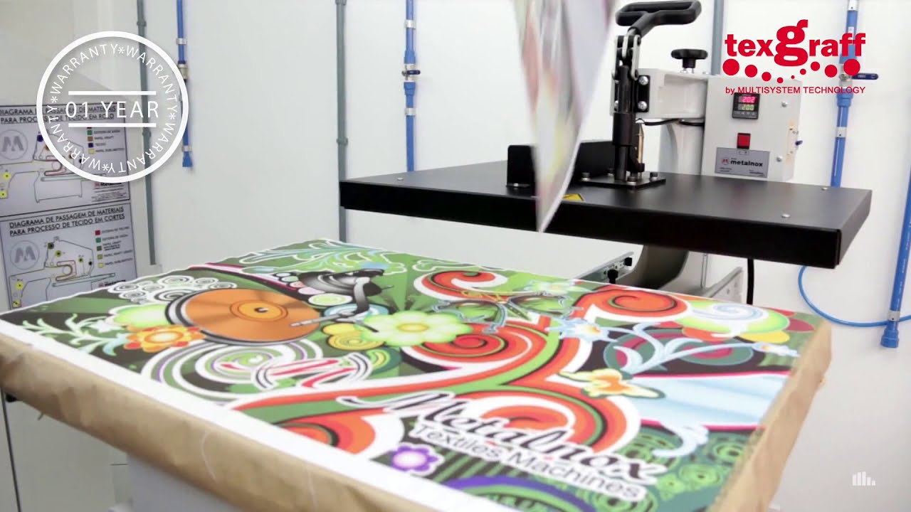 Industrial Heat Press EL 800 for  Large format digital printing and Sublimation