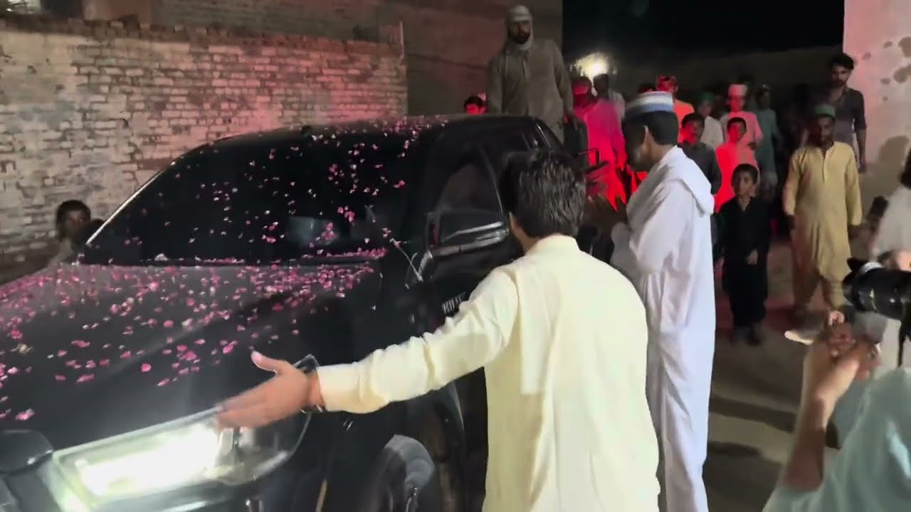 استقبال پیر ڳوٺ مین مرشد کریم پیر سید سخی سردار علی شاھ جیلانی قادری جو ڀیڄ دستگیر