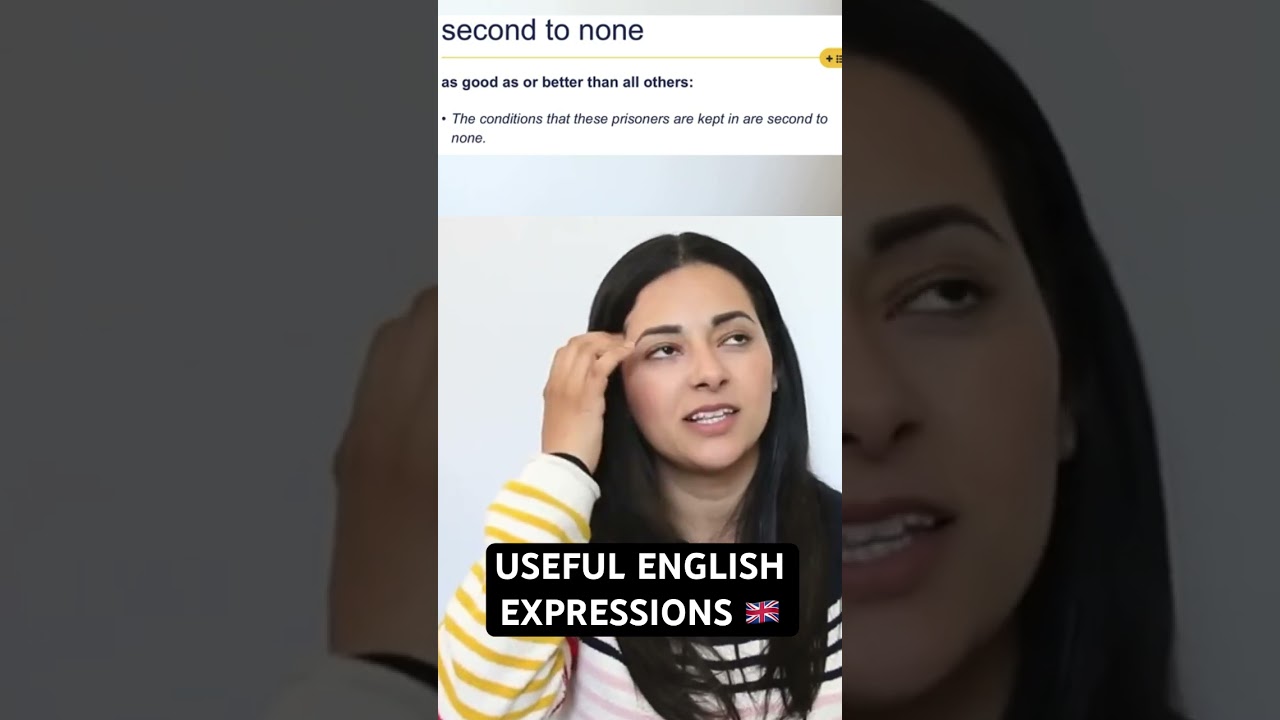Useful English expressions 🇬🇧 &ldquo;Second to none&rdquo; #britishenglish #englishgrammar