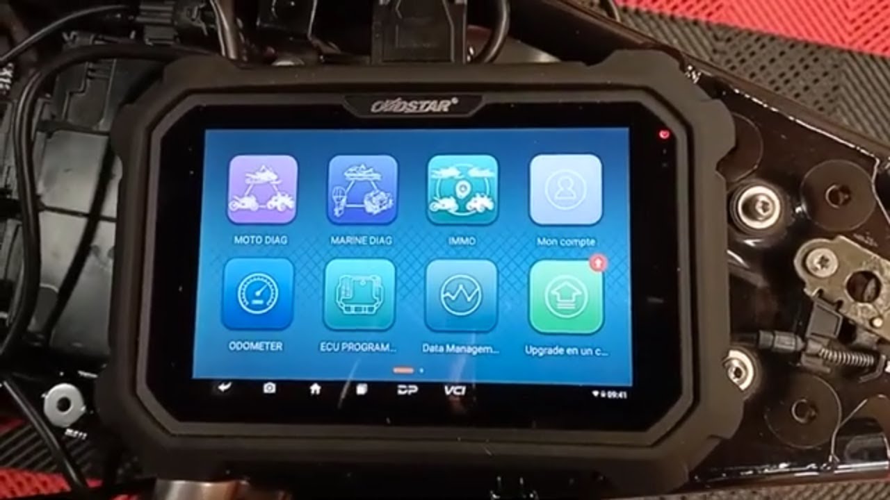 Présentation de la valise de diagnostic moto OBDSTAR MS80