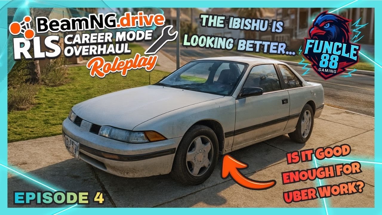 BeamNG.drive Career Roleplay | Can I drive for Uber? | Episode 4