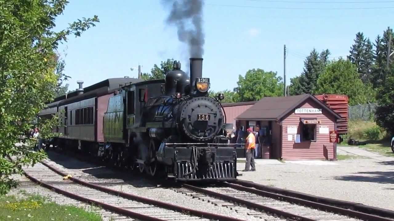 South Simcoe Railway Steam Train