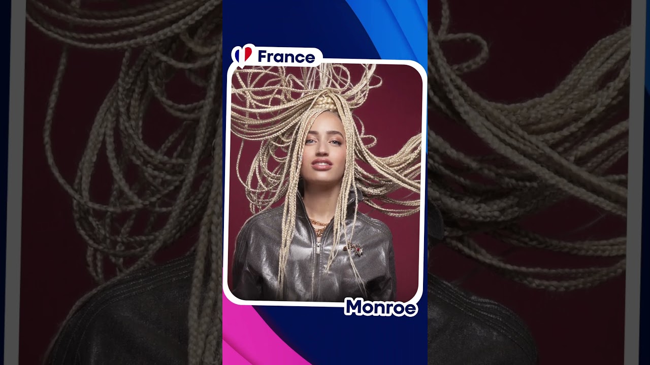Monroe will be representing France on the 70th #Eurovision Song Contest stage in Vienna this May! 🇫🇷