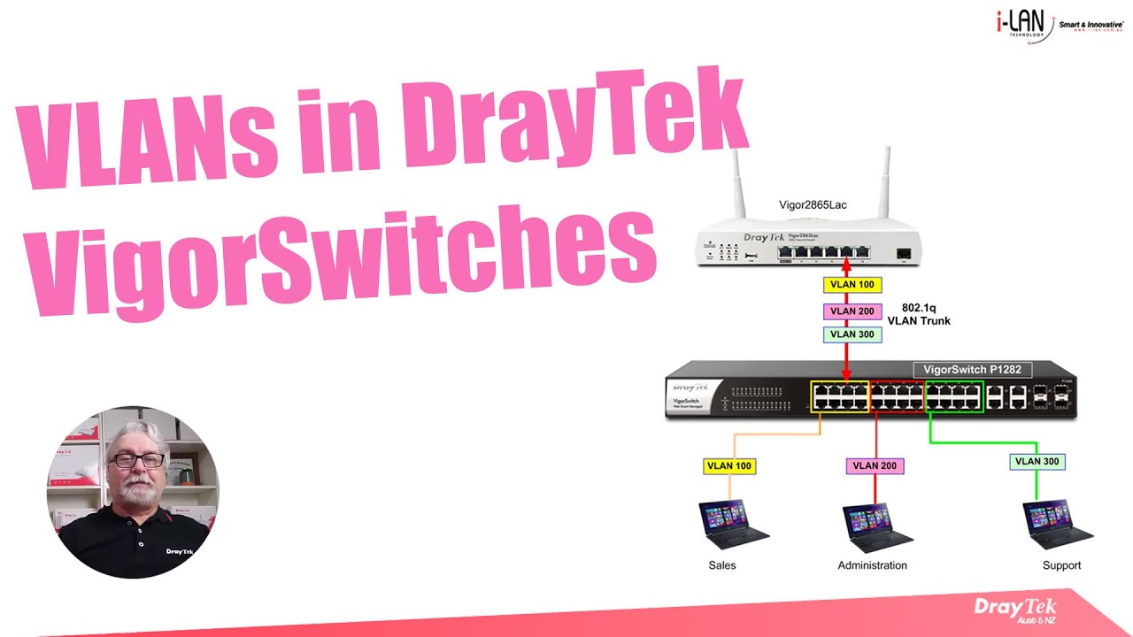 Webinar - VLANs in DrayTek VigorSwitches
