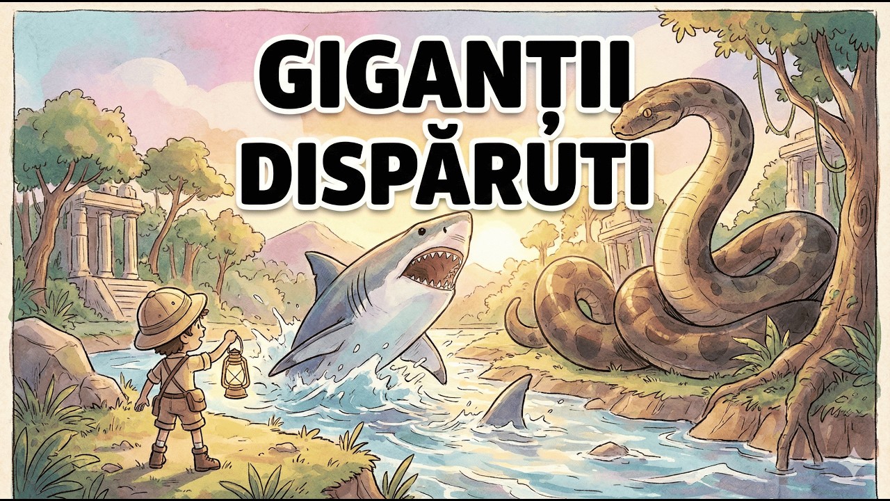 TOP 10 Animale preistorice incredibile care au dominat pământul Megalodon, Titanoboa & Balaur Bondoc