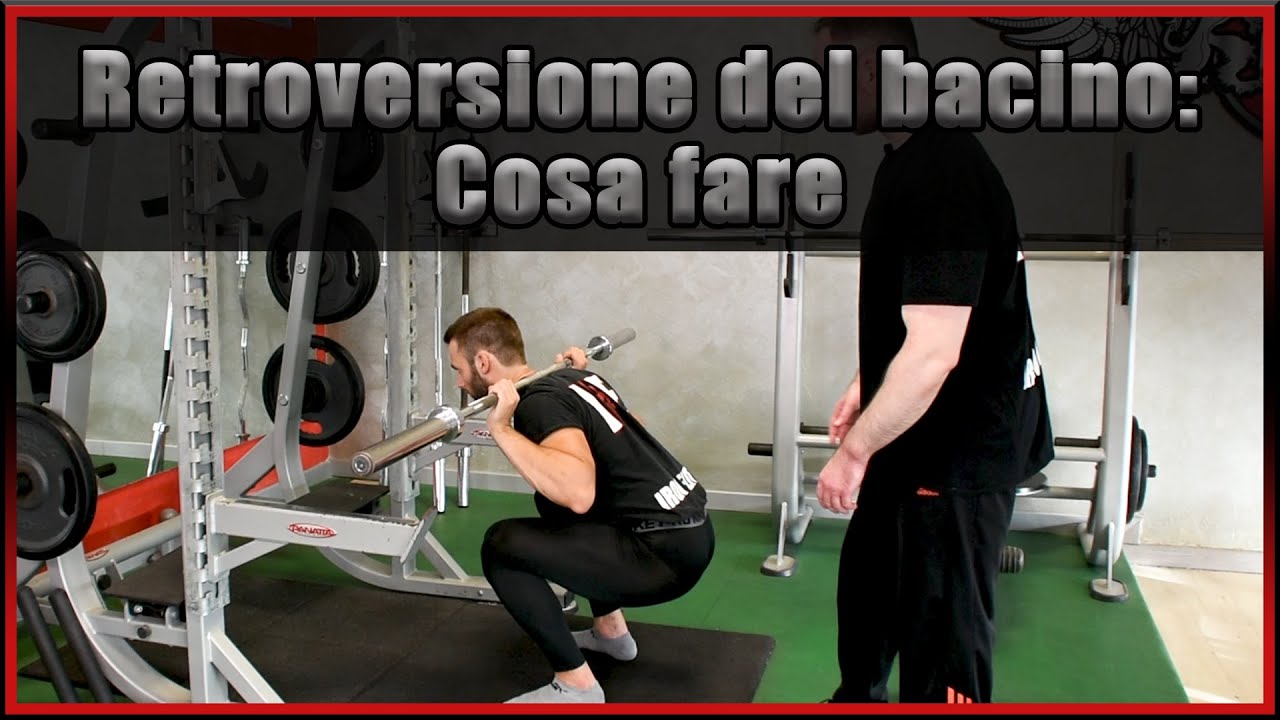 Squat: correggere la retroversione del bacino