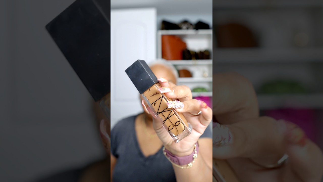 NARS natural radiant longwear foundation ￼ Color- Caracas #foundationroutine #melaninmakeup