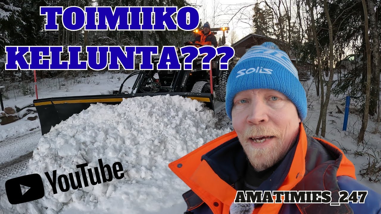 Aurauksesta ei tuu mitään!!! Kellunta ja auraustuet sekottaa pään!!!