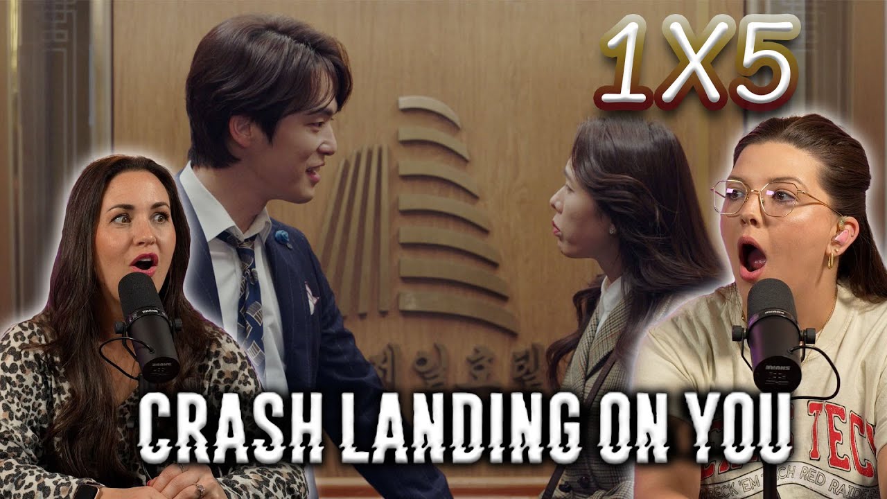 Our 1st K-Drama! - This is getting sooo complicated!! | Crash Landing on You Ep 5 Reaction