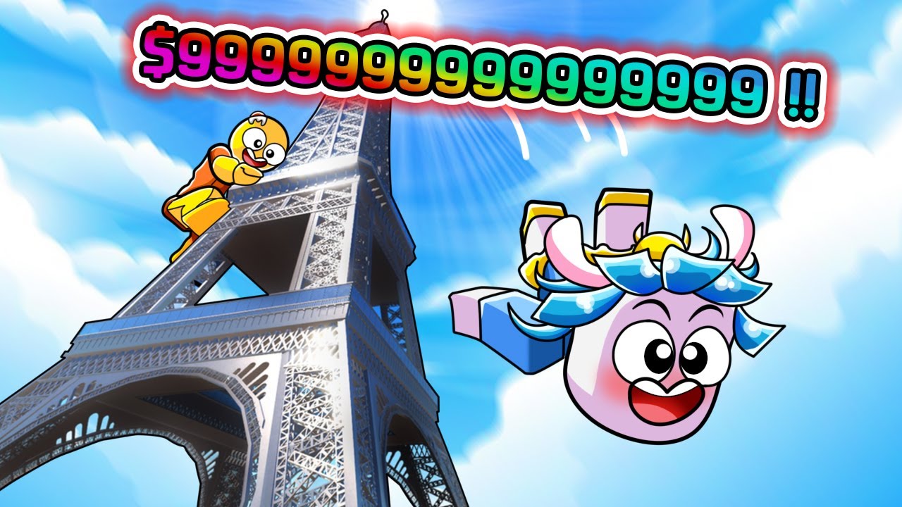 จะปีนหอคอยสูง 1100 เมตรได้ไหม มาดูกัน! | Roblox Climb and Jump Tower