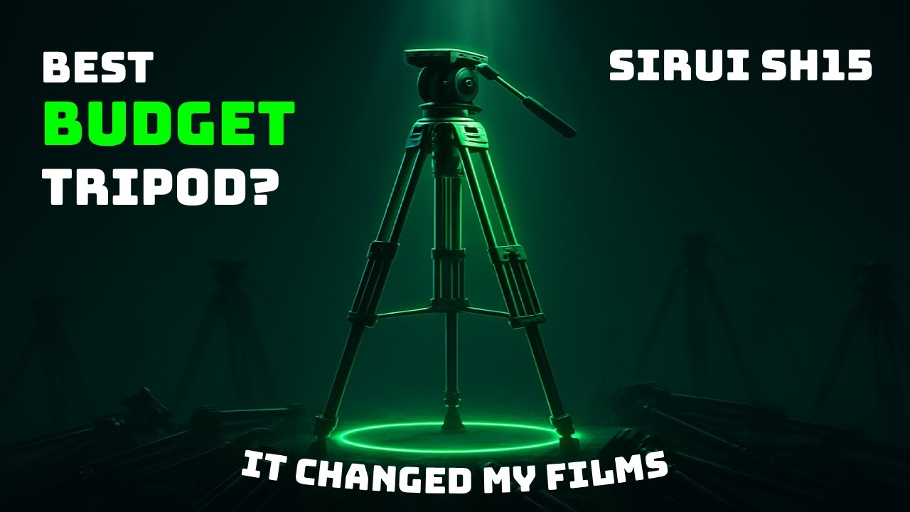 Sirui SH15 - Best Budget Video Tripod for BMPCC4K (Under $200)