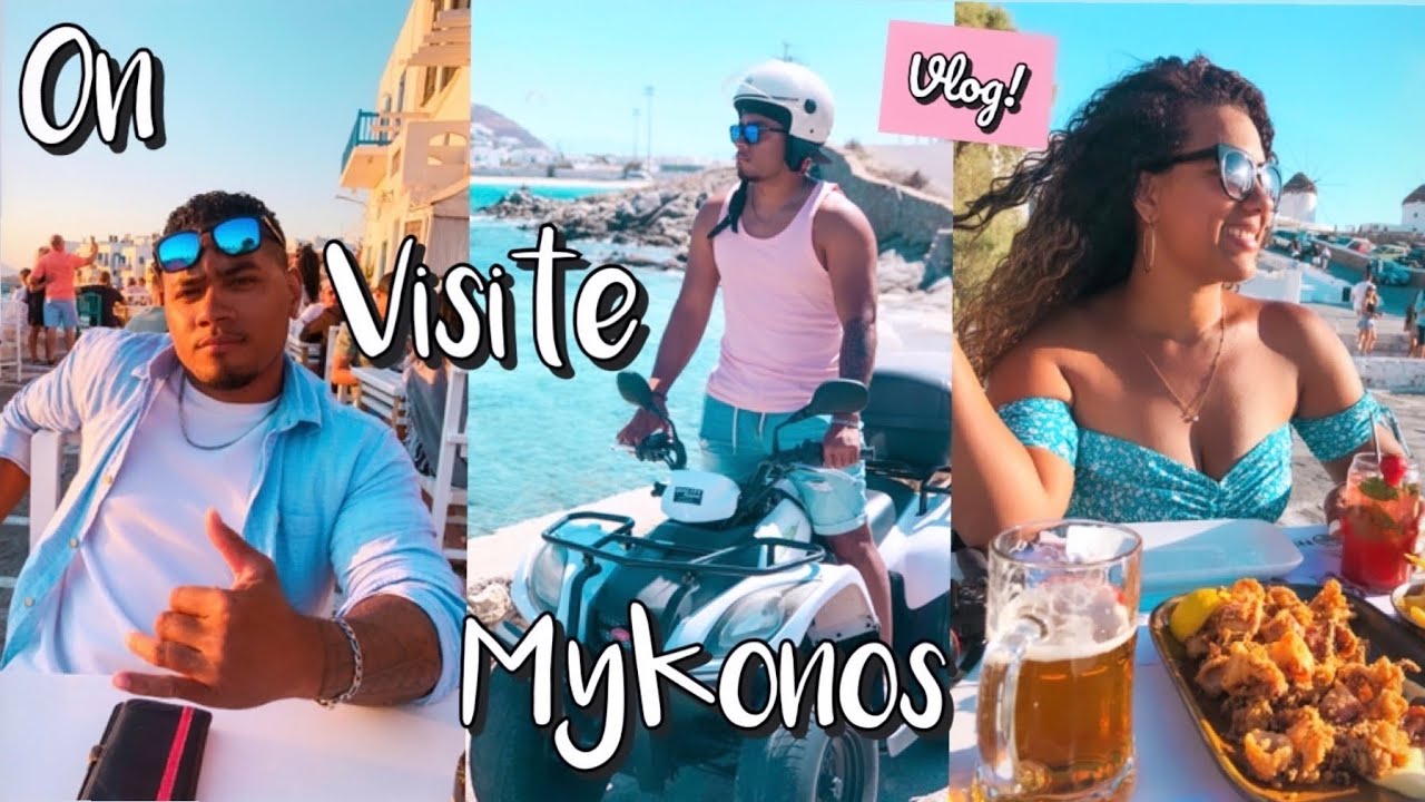 VLOG 6: MYKONOS EN QUAD, FIN DU VOYAGE! 😍🇬🇷- NOTRE BOAT TRIP DANS LES CYCLADES - GR&Egrave;CE -ELDYSHOUU