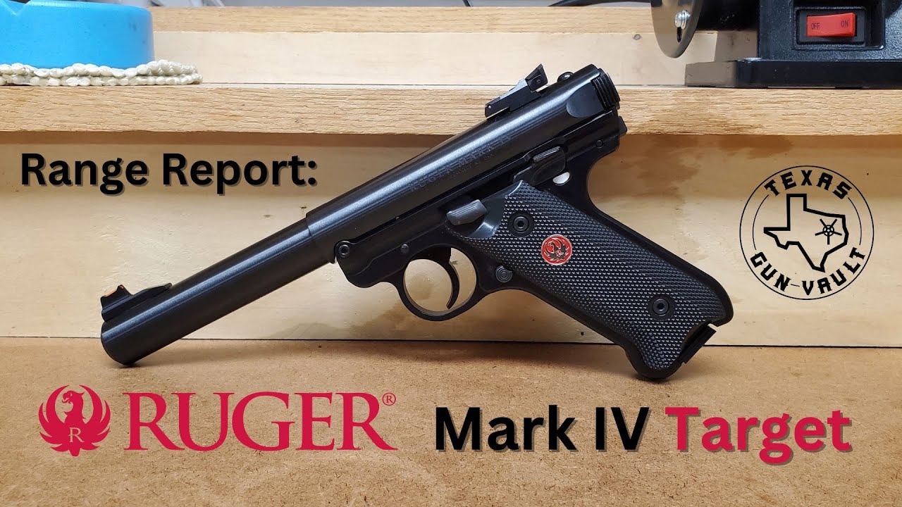 Отчет о стрельбе: цель Ruger Mark IV