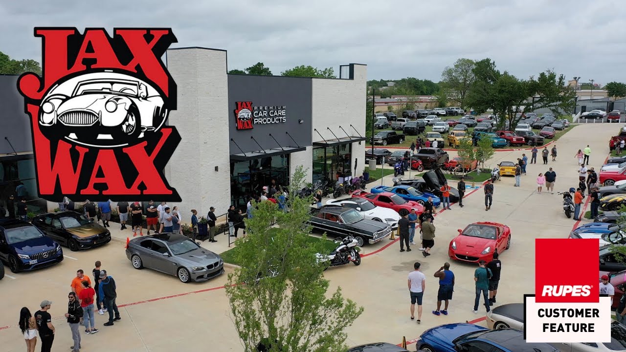 RUPES Customer Feature: Jax Wax Dallas Fort Worth