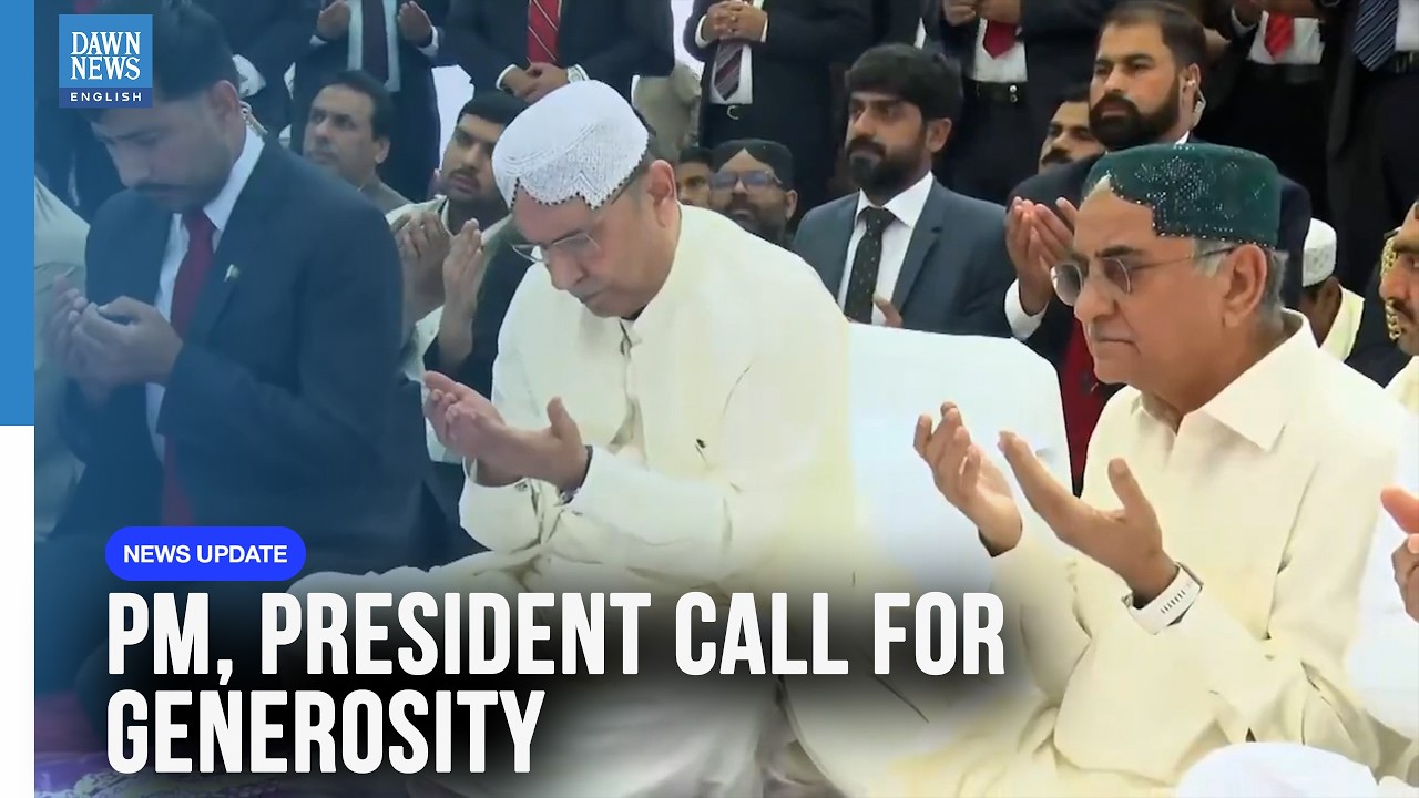 President, Prime Minister Stress Care for Underprivileged on Eidul Azha | Dawn News English