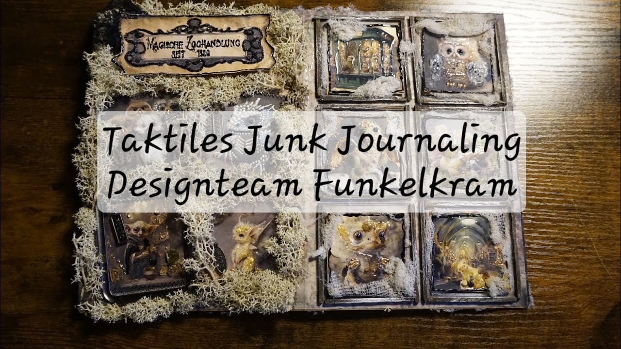 Inklusives Design - Taktiles Junk Journaling - Designteam Funkelkram