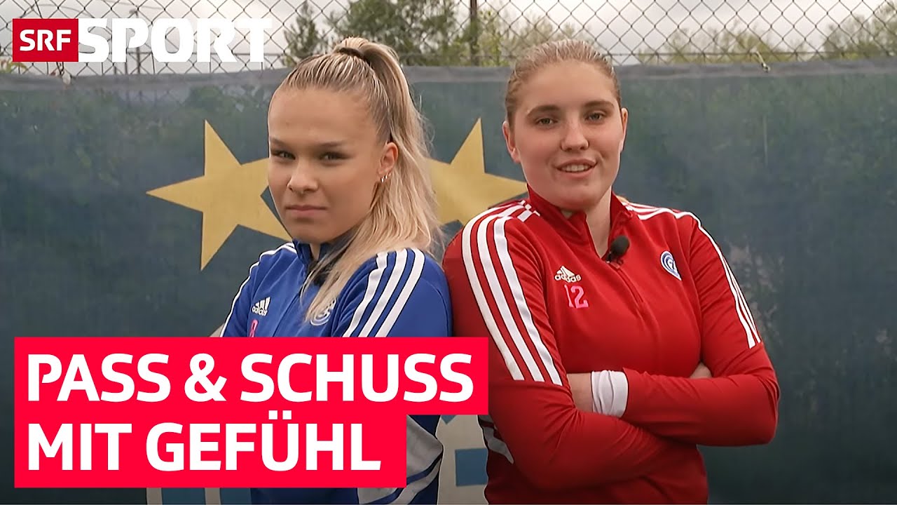 «Ich lass sie auch mal gewinnen» 😂 | Spannende Fussball-Challenges für GC-Spielerinnen | SRF Sport