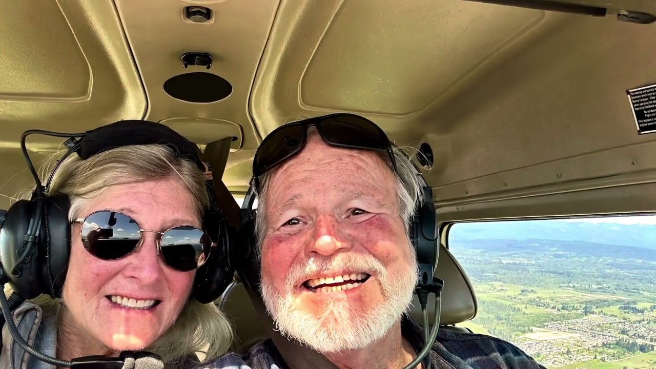 Bellingham via Lyndon airpark with Annie 5-4-2025