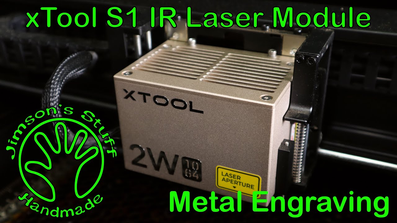 Testing the xTool S1 Infrared 1064 Laser Module