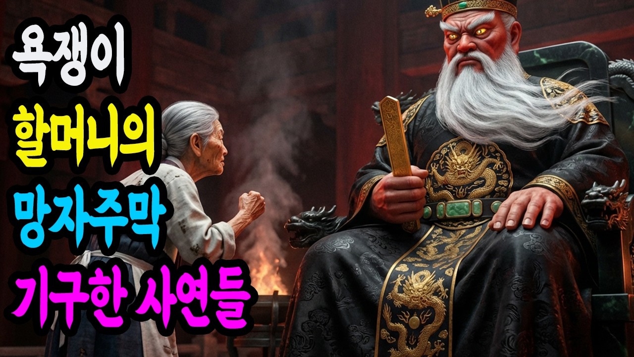 욕쟁이 할매의 망자주막. 저승사자도 국밥 먹고 쉬어가는 곳. 황천길 국밥집 | 죽음 이후의 세계 | 한국 귀신 이야기 |