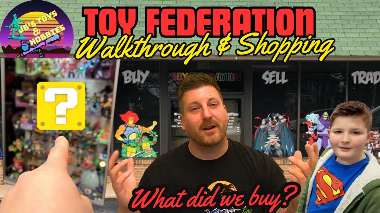Vintage toy hunting at Toy Federation.  What did we find?