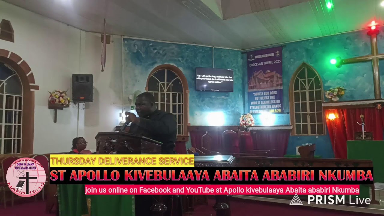 Live streaming of ST APOLLO KIVEBULAAYA C.O.U ABAITA ABABIRI PARISH
