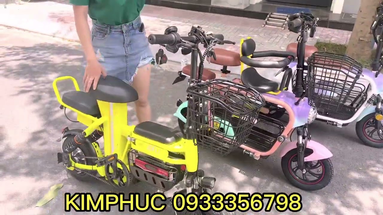Xe Điện Hotgirl Lihaze & Theli 2 Yên & 3 Yên