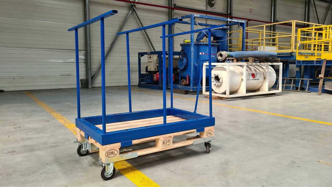 Carut configurabil pentru panouri, Pallet Sliper Vidas MET