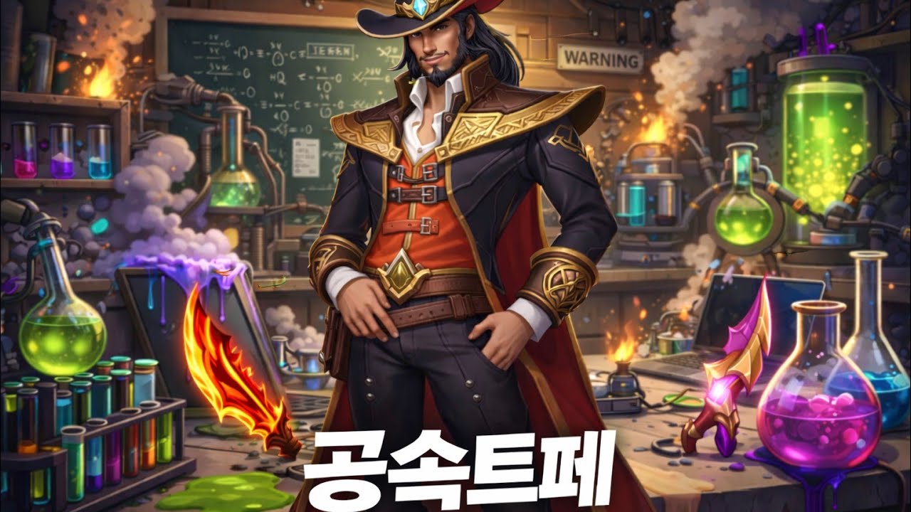 와일드리프트 뉴메타연구소 공속 탑 트페