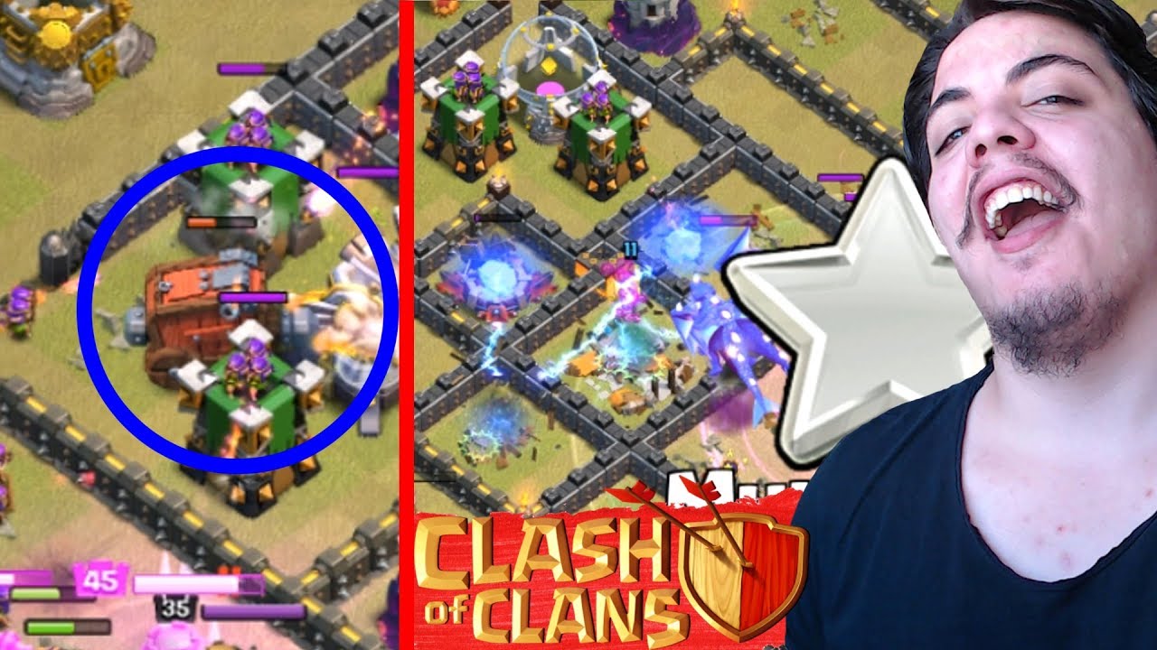 KUŞATMA MAKİNESİYLE İLK KLAN SAVAŞI Clash of Clans