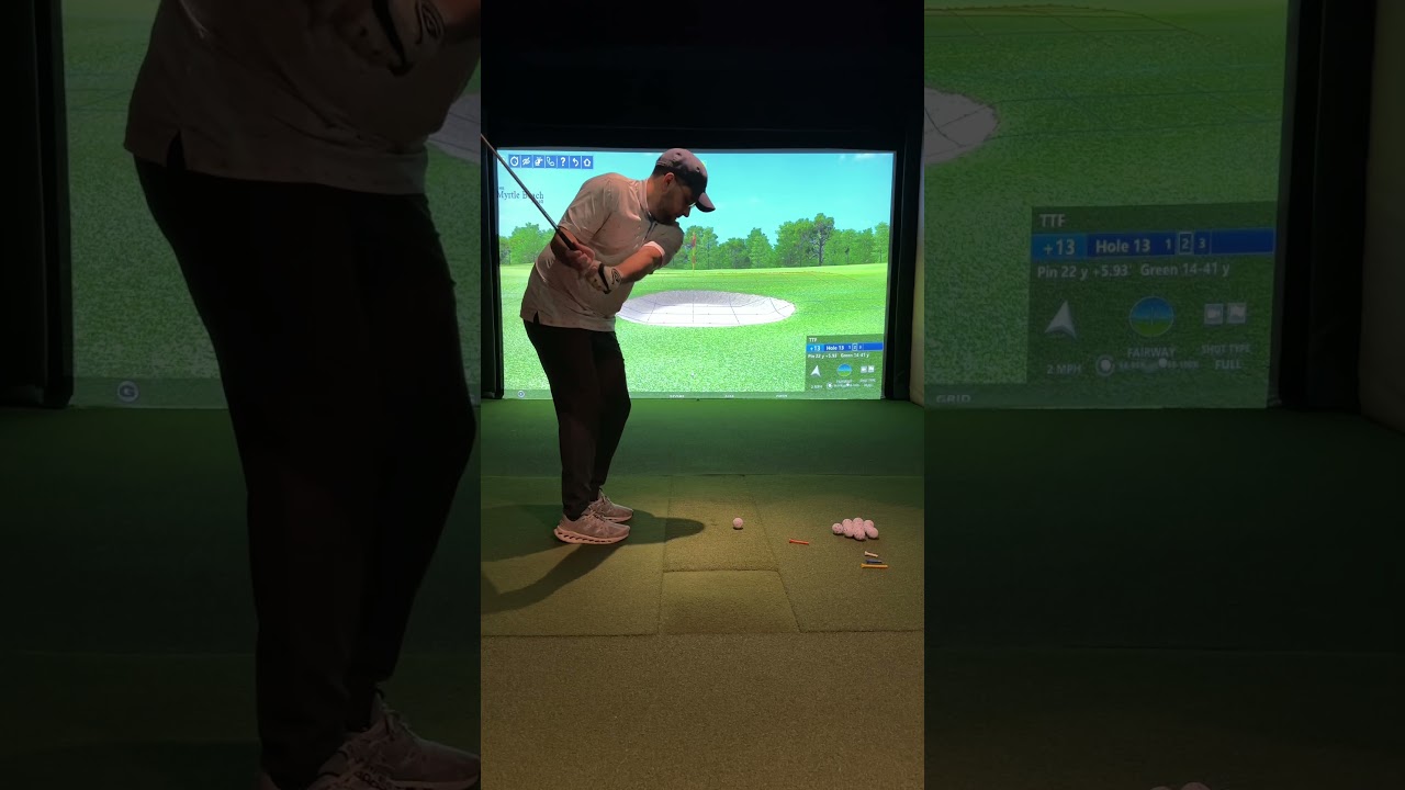 Myrtle Beach Tour Hole 13: No putt mode 