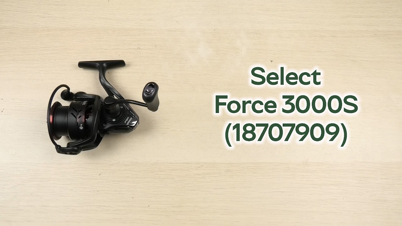 Розпаковка Select Force 3000S 6+1BB 4.8:1 (18707909)