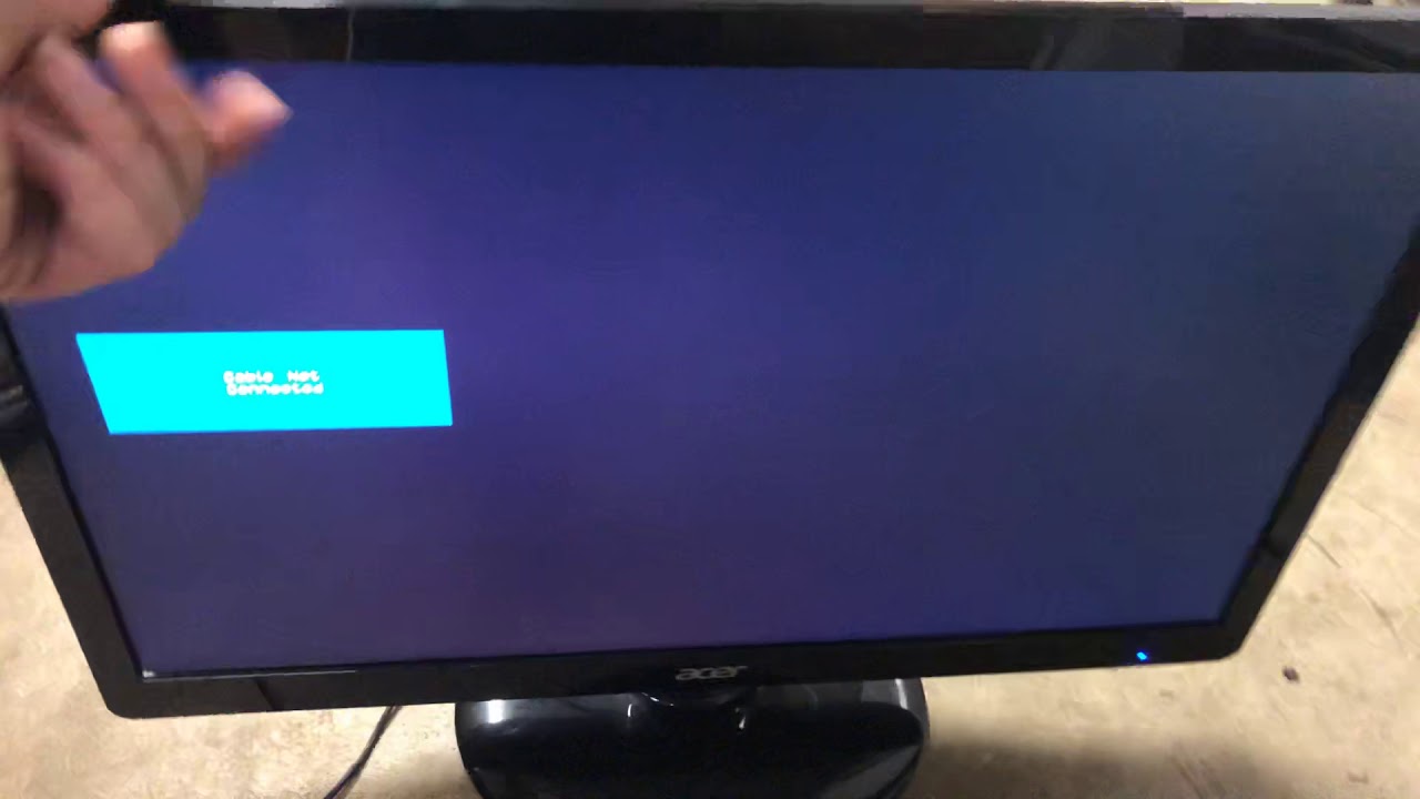Destroying a monitor