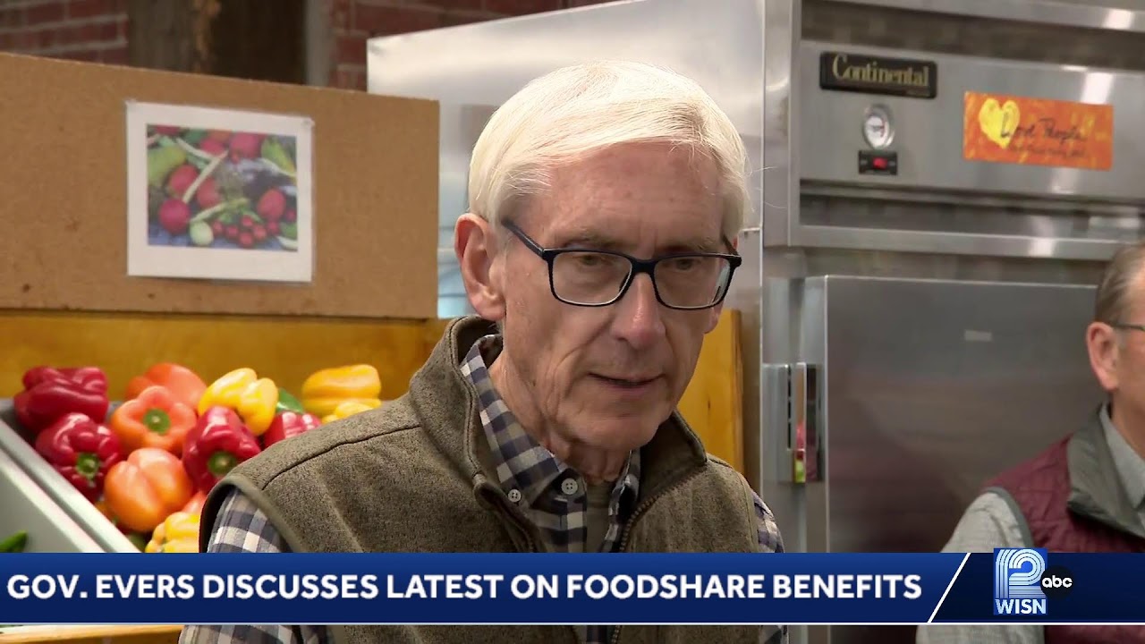 Wisconsin Gov. Tony Evers talks about FoodShare benefits