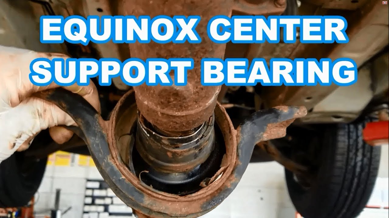 Center Support Bearing Replacement EQUINOX VUE TORRENT CAPTIVA awd 4x4 Driveshaft