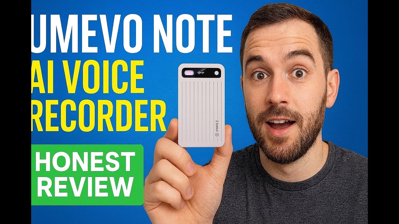 Диктофон Umevo Note AI &ndash; реальные испытания и честный обзор!