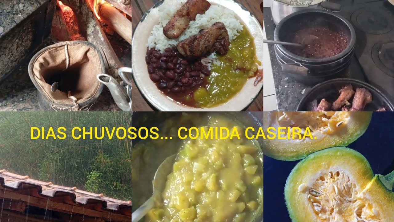 DIAS CHUVOSOS..... JANTA SIMPLES DO DIA A DIA.